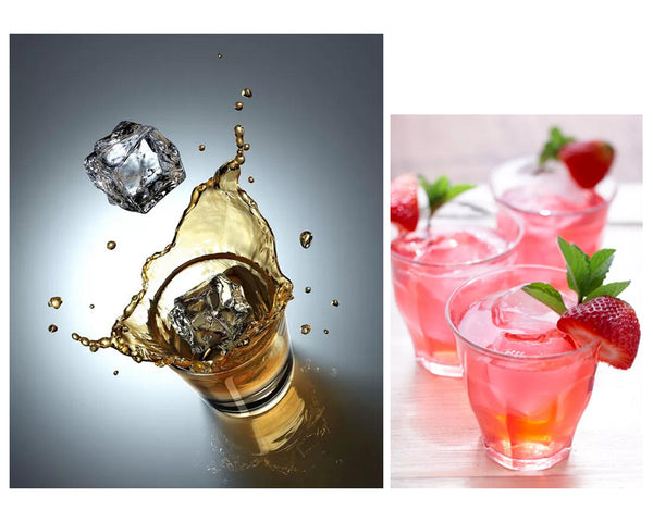 Fake Ice Cubes ,Fake Desserts , Fake Drinks,Fake Clear Ice,Small Ice, -  SassyDame Designs