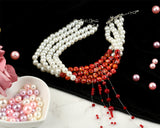 Bloody Pearl Necklace Vampire Choker Halloween Costume Jewelry