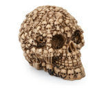 Skull Decor 5.5 Inch Resin Skeleton Head Decorative Skull Statue Gothic Home Decor Halloween Decorations