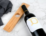 Wine Bottle Holder Bamboo Personalized Single Wine Bottle Holder Stand