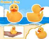 Large Middle Finger Rubber Duck Yellow Rubber Duck 3.07 Inch Funny Car Ornaments Duck