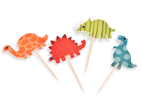 72 Pieces Dinosaur Cupcake Topper